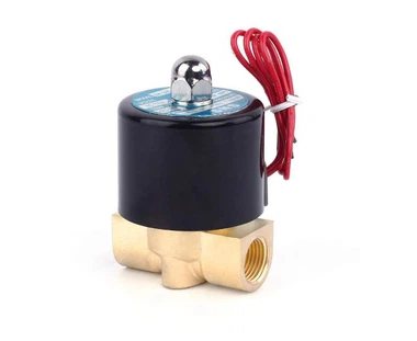 1/2" месингов електромагнитен вентил за вода
