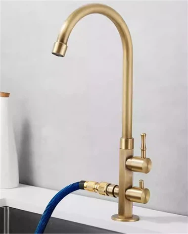 Класически 1/2" външен кран за бързо свързване